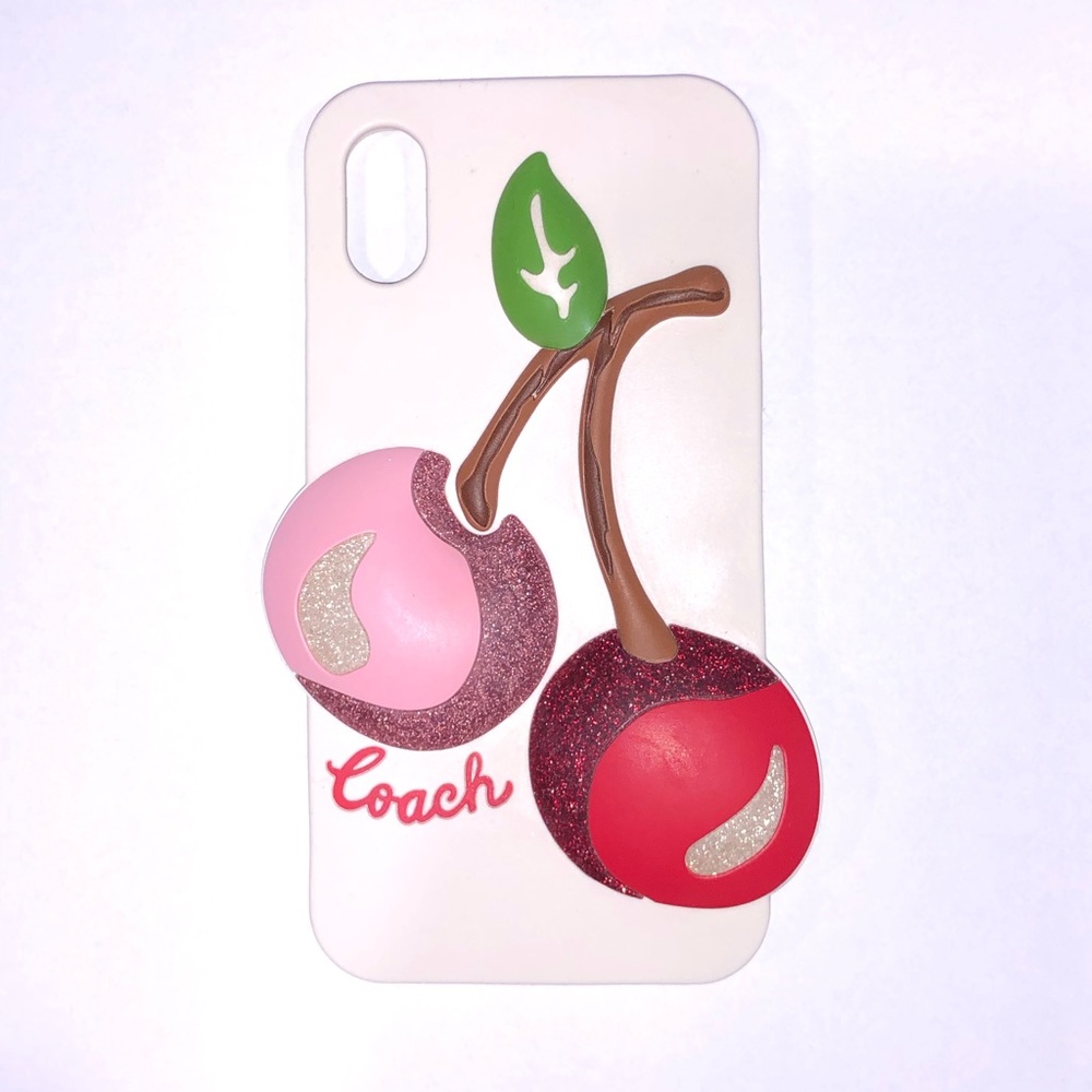 Coach cell phone case for I-phone X